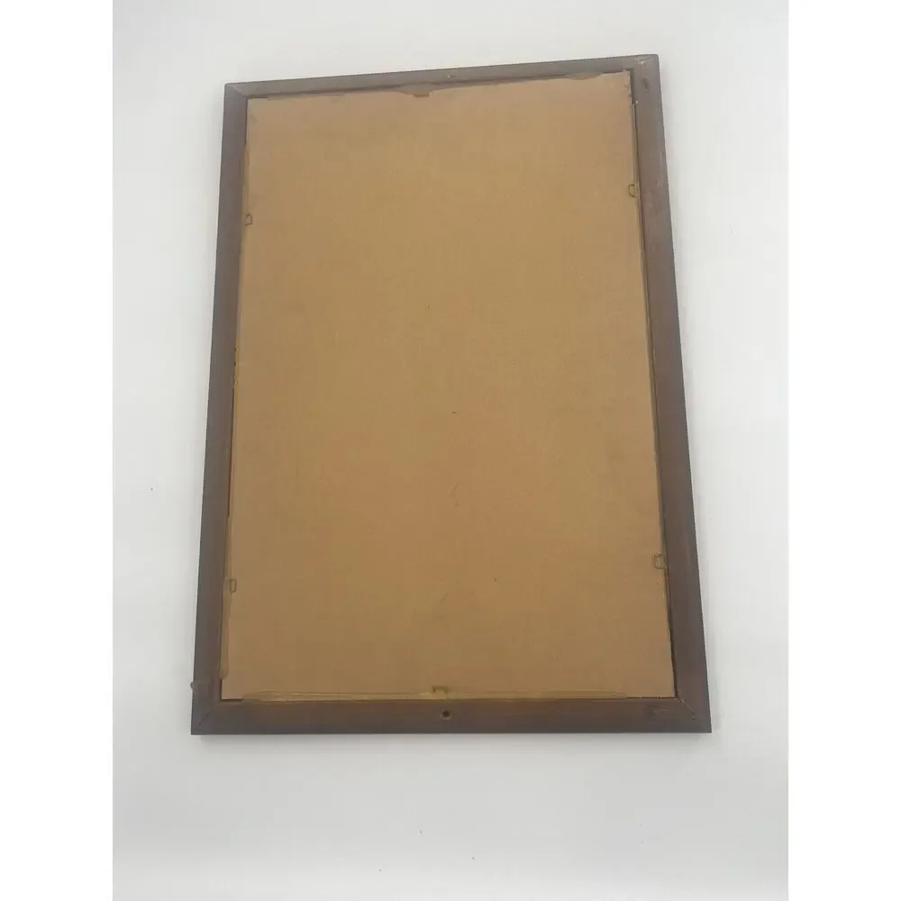 Vintage STROH LIGHT BEER Framed Wall Mirror Sign Looks like Stroh Light Night